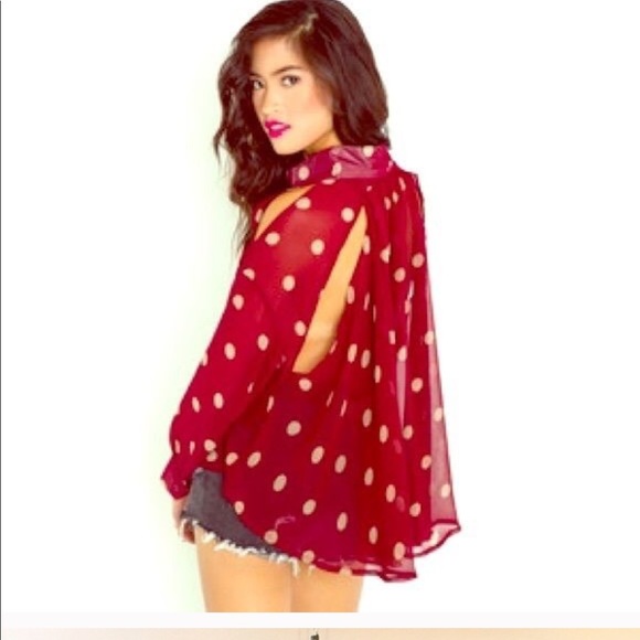 Unif Cold Shoulder "It" Blouse - Picture 2 of 5